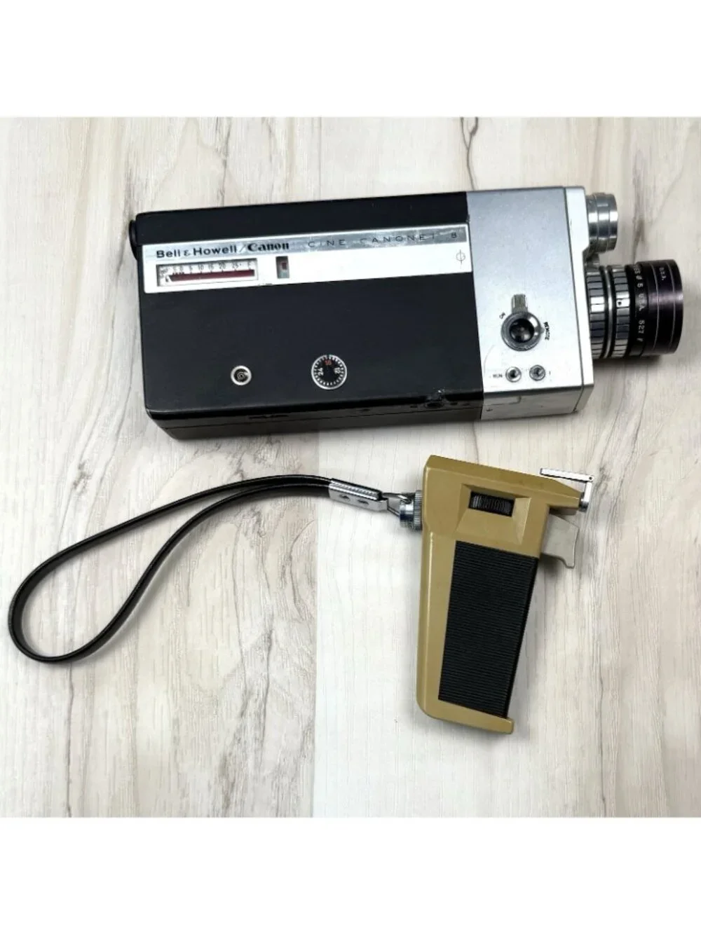 VTG Bell & Howell Canon CINE CANONET 8 mm Movie Camera C-8 Trigger Grip UNTESTED